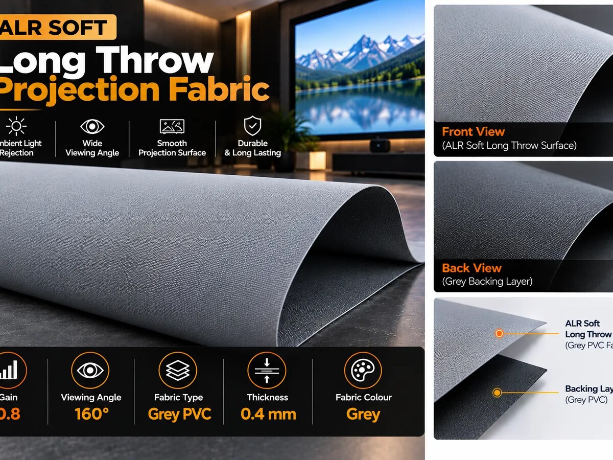 ALR Soft Long Throw ambient-light-rejecting fabric swatch, by SPS Acmera